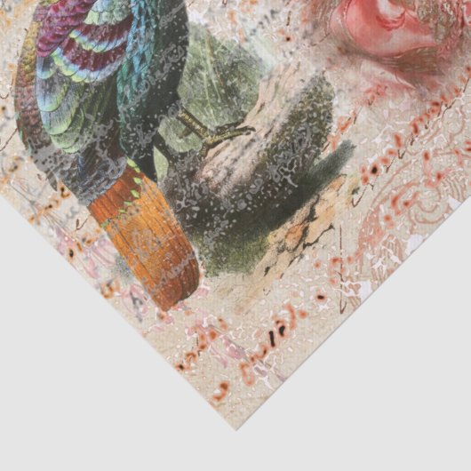 18e eeuw Royal Ephemera Tissuepapier (Detail)