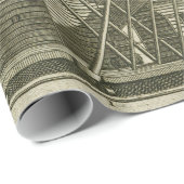 18E EEUW VAN HET Antiek WETENSCHAPPELIJK SCHEPPEN  Cadeaupapier (Rol Hoek)