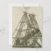 18E EEUW VAN HET Antiek WETENSCHAPPELIJK SCHEPPEN  Kaart (Voorkant)