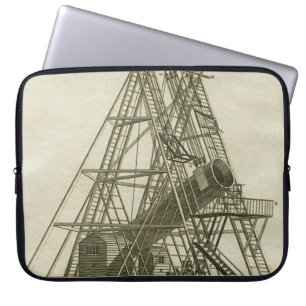 18E EEUW VAN HET Antiek WETENSCHAPPELIJK SCHEPPEN Laptop Sleeve