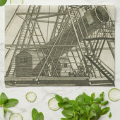 18E EEUW VAN HET Antiek WETENSCHAPPELIJK SCHEPPEN  Theedoek (Gevouwen)