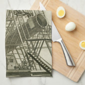 18E EEUW VAN HET Antiek WETENSCHAPPELIJK SCHEPPEN  Theedoek (Quarter Fold)