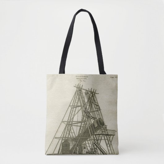 18E EEUW VAN HET Antiek WETENSCHAPPELIJK SCHEPPEN  Tote Bag (Voorkant)