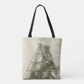 18E EEUW VAN HET Antiek WETENSCHAPPELIJK SCHEPPEN  Tote Bag (Achterkant)