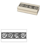 18e eeuw vogelgrens Rubber Kunststempel Rubberstempel (Gestempeld)