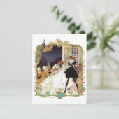 18e eeuw Wedding/Costume Ball Uitnodiging (Staand voorkant)