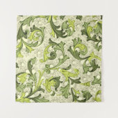 18e-eeuws: Bloemen Antieke behang. Wandkleed (Voorkant (horizontaal))