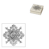 18e-eeuws Ornament van architectuurontwerp Rubberstempel (Gestempeld)