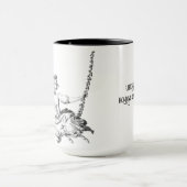 18e eeuwse elegantie Swing Coffee Mok Cup (Midden)