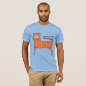18e-eeuwse Engelse primitieve leeuw T-shirt (Voorkant volledig)