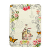 18e eeuwse mode magneet collage (Verticaal)