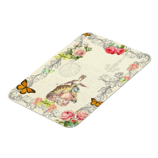 18e eeuwse mode magneet  collage (Linkerzijde)