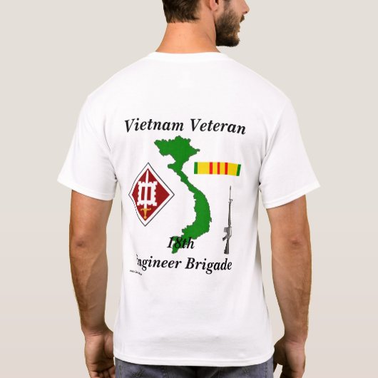 18e Engineer BDE W T-shirt (Achterkant)