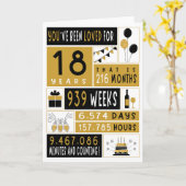 18e gevouwen Wenskaart Kaart (Gele Bloem)