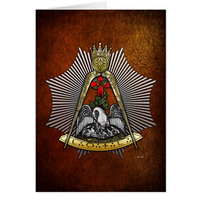 18e graad: Knight of the Roos Croix (Voorkant)