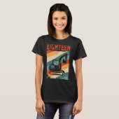 18e graafmachine voor de opgraving van de vogelsta t-shirt (Voorkant volledig)