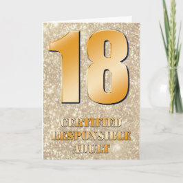 18e Happy Birthday Kaart