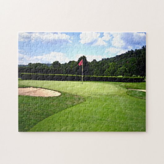 18e Hole Golf Legpuzzel (Horizontaal)