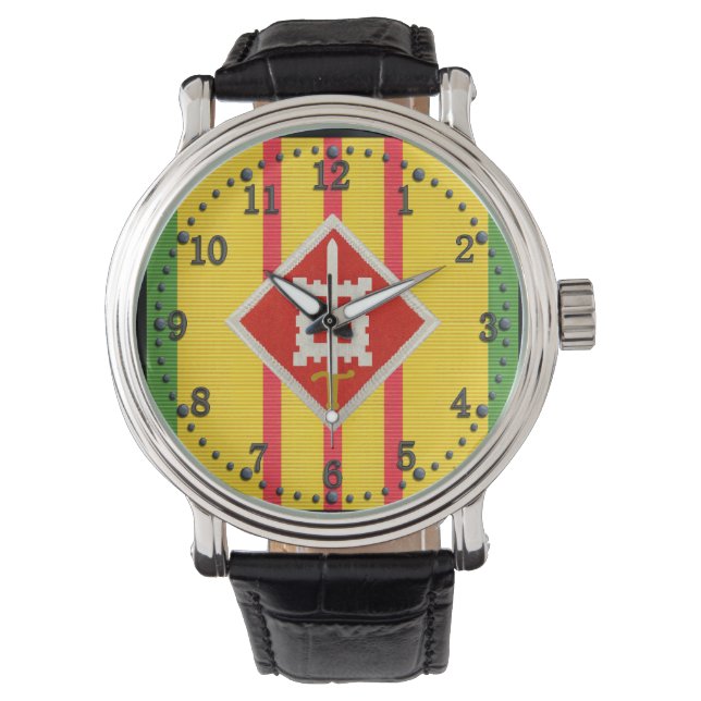 18e Ingenieursbrigade VSM Watch Horloge (Voorkant)