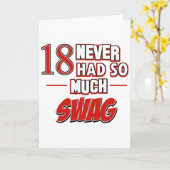 18e jaardag kaart (Gele Bloem)