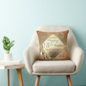 18e Jubileum van het huwelijk Porcelain Cat's oog Kussen (Stoel)