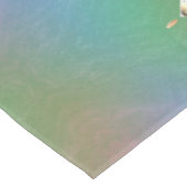 18e Jubileum van het huwelijk Porcelain Cat's Oogs Tafelkleed (Gekanteld)