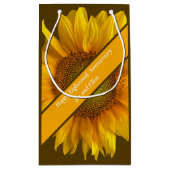 18e Jubileum Zonnebloem Klein Cadeauzakje (Achterkant)