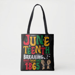 18e krach elke keten sinds 1865 vrijheid tote bag