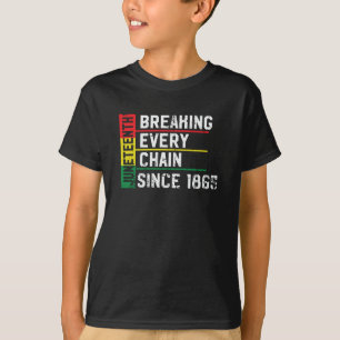 18e maal breken van elke keten sinds 1865 t-shirt