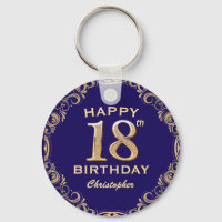 18e marinesolf en goudglitter