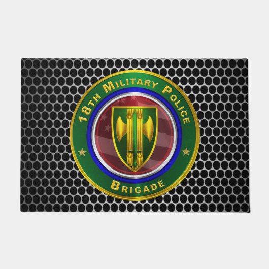 18e Militaire Politie Brigade Deurmat (Voorkant)