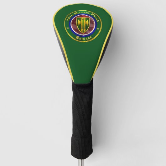 18e Militaire Politie Brigade Golfheadcover (Voorkant)