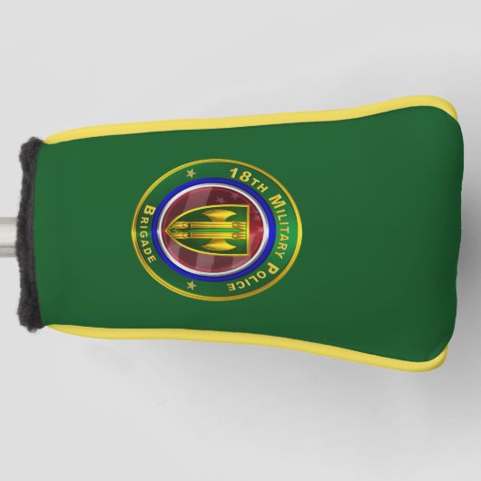 18e Militaire Politie Brigade Golfheadcover (Voorkant)