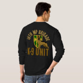 18e MP K-9 (canine) Unit T-shirt (Achterkant volledig)