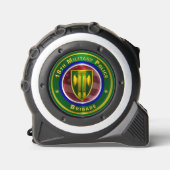 18e MP Militaire Politie Brigade  Rolmaat (Voorkant)
