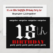 18e Sjabloon voor uitnodiging in het kader van de (Voorkant / Achterkant)