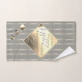 18e trouwdag Porselein Cat's Eye  Bad Handdoek (Handdoek)