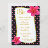 18e uitnodiging van de partij Franjapani (Voorkant)