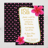 18e uitnodiging van de partij Franjapani (Voorkant / Achterkant)