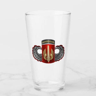 18e Veldartillerie Brigade Airborne Jump Wings Glas