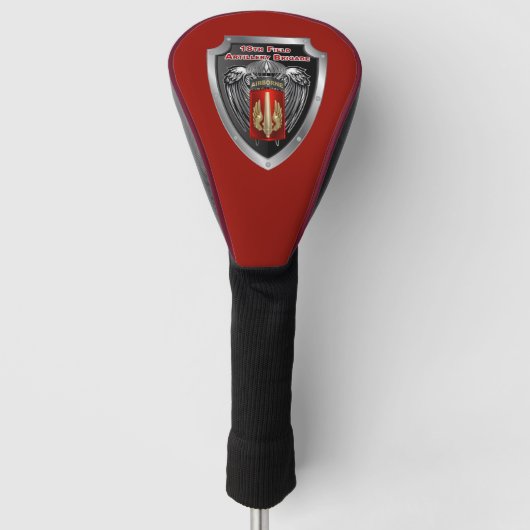 18e veldartillerie-brigade (in de lucht) golfheadcover (Voorkant)