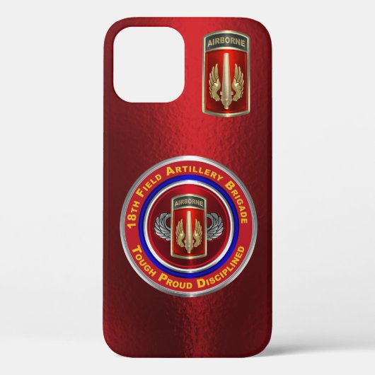 18e veldartillerijbrigade Gepersonaliseerd Case-Mate iPhone Case (Achterkant)