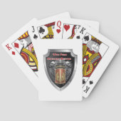 18e veldartillerijbrigade in de lucht pokerkaarten (Achterkant)