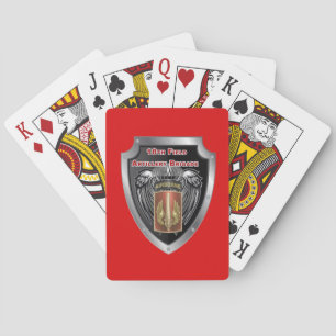 18e veldartillerijbrigade in de lucht pokerkaarten