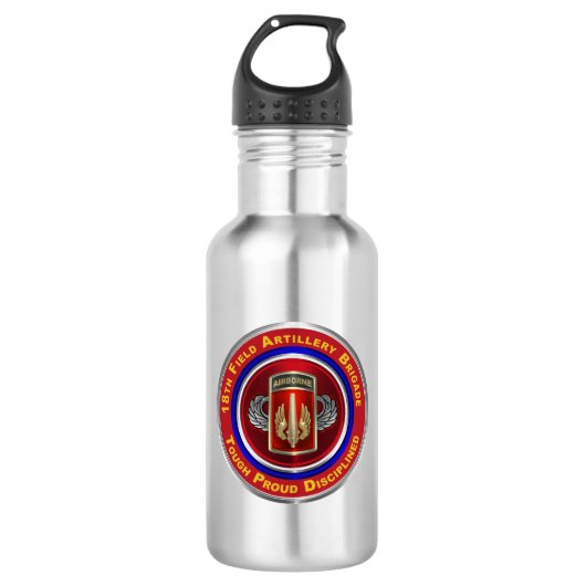 18e veldartillerijbrigade waterfles (Voorkant)