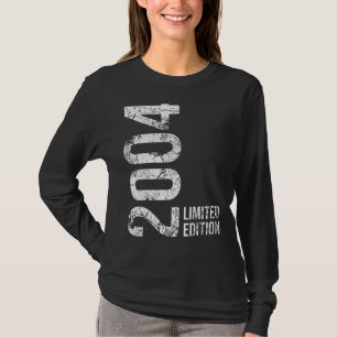 18e verjaardag 18 jaar Mannelijke Vrouw Retro Vint T-shirt