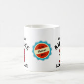 18e verjaardag 18 jaar oud, speciaal rood Geweldig Koffiemok (Center)