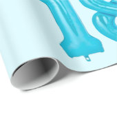 18e verjaardag ballon inpakpapier (Rol Hoek)