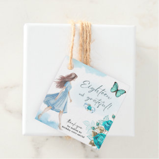 18e Verjaardag Cadeau label