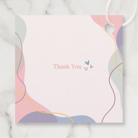 18e verjaardag cadeau label (Achterkant)